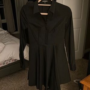 Express black dress